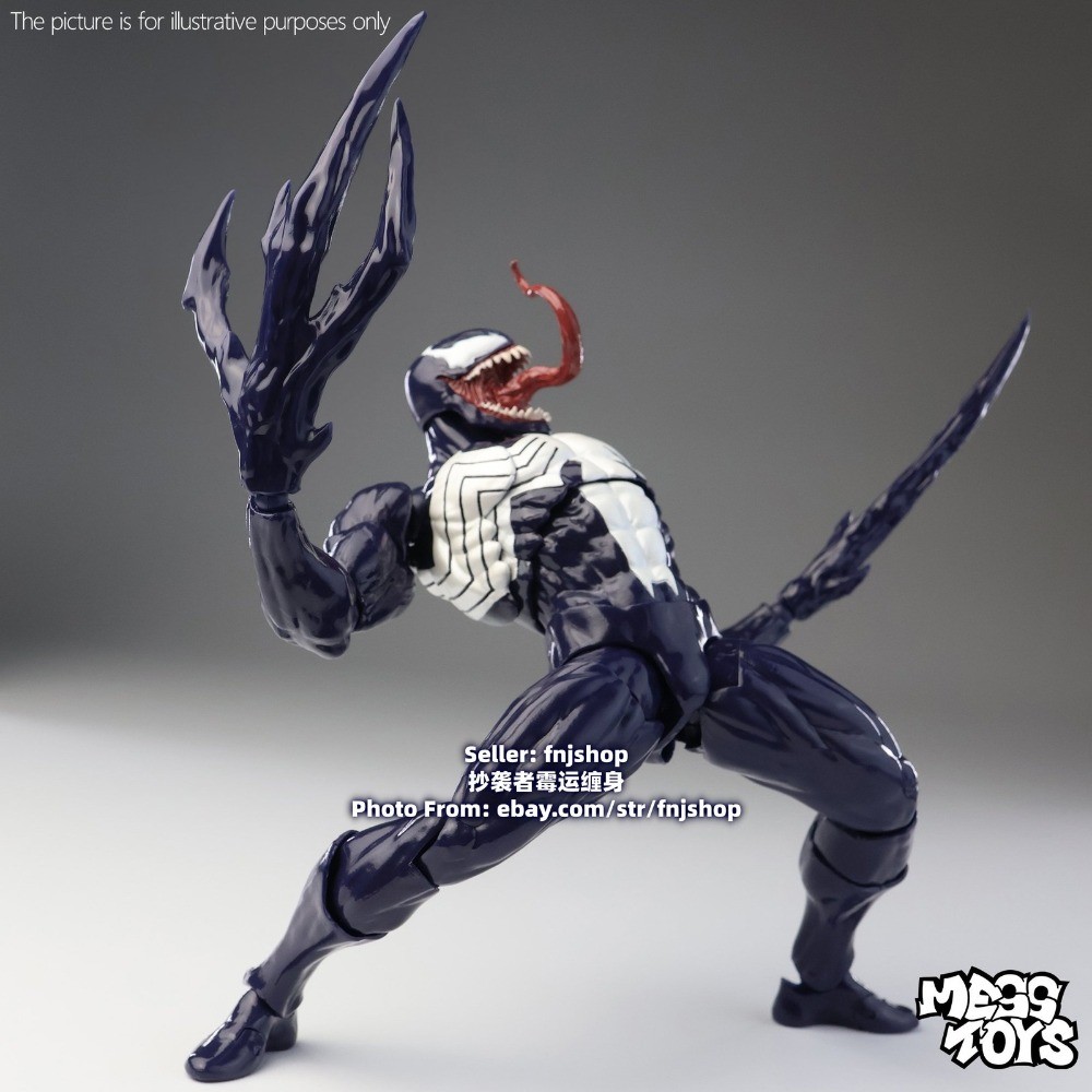 Mess Toys Venom Lethal Neighbor Spider-Man Symbiote 1/12 Action Figure US STOCK