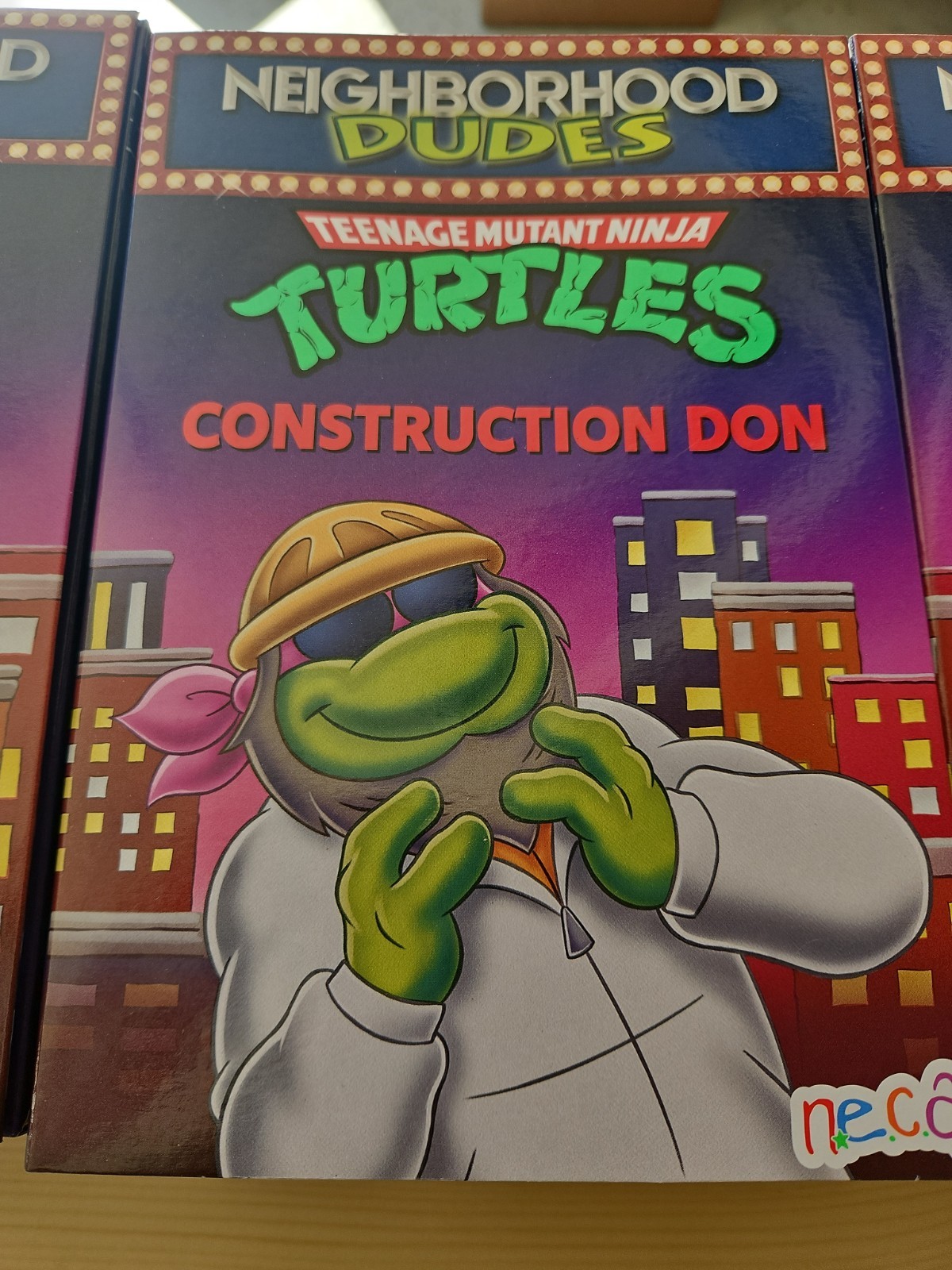 NECA TMNT Neighborhood Dudes: Mikey, Don, Leo, And Raph IN HAND Sailor Tux Con