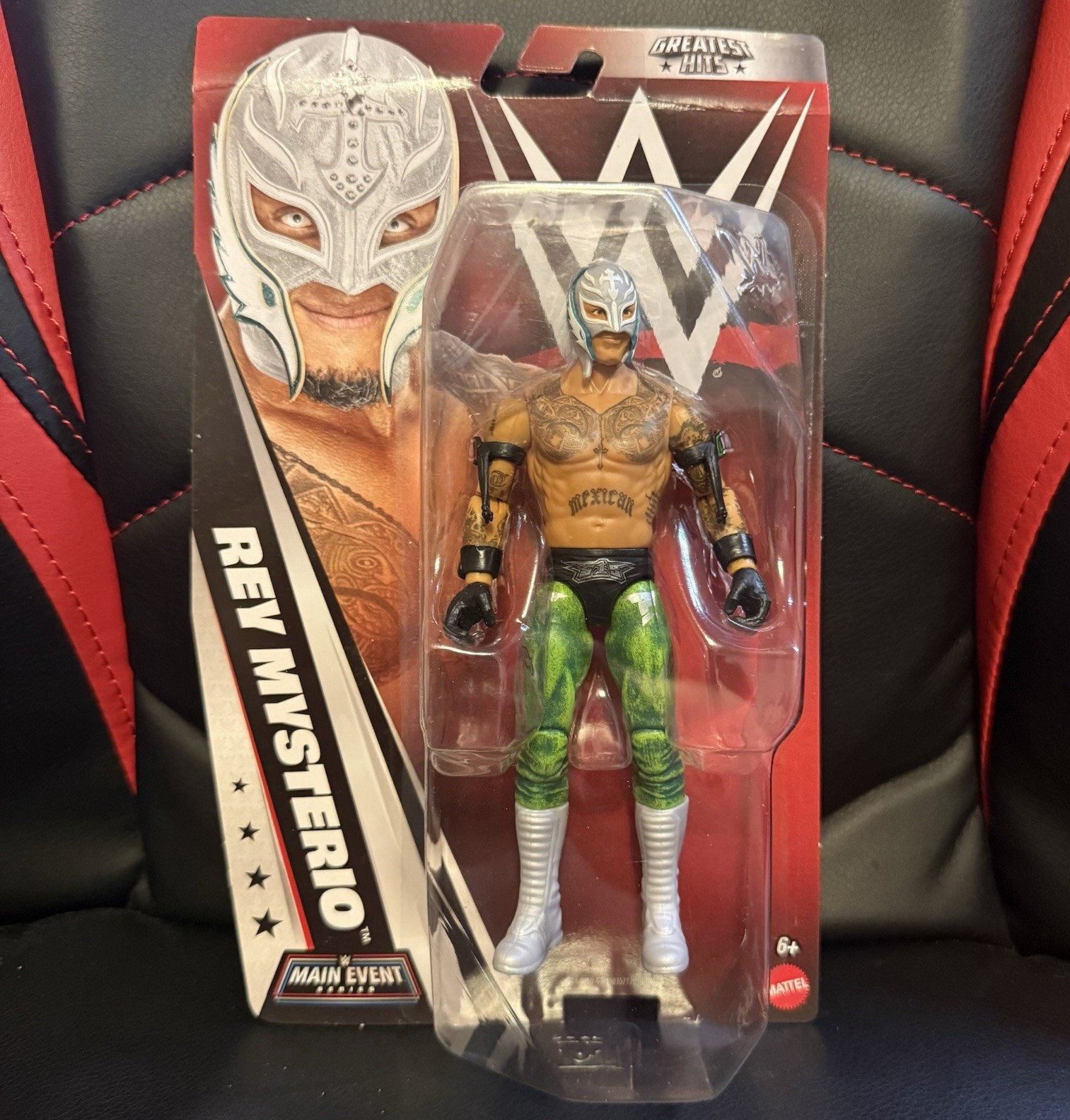 Mattel WWE Main Event Series Rey Mysterio Action Figure Signature Move Boxed