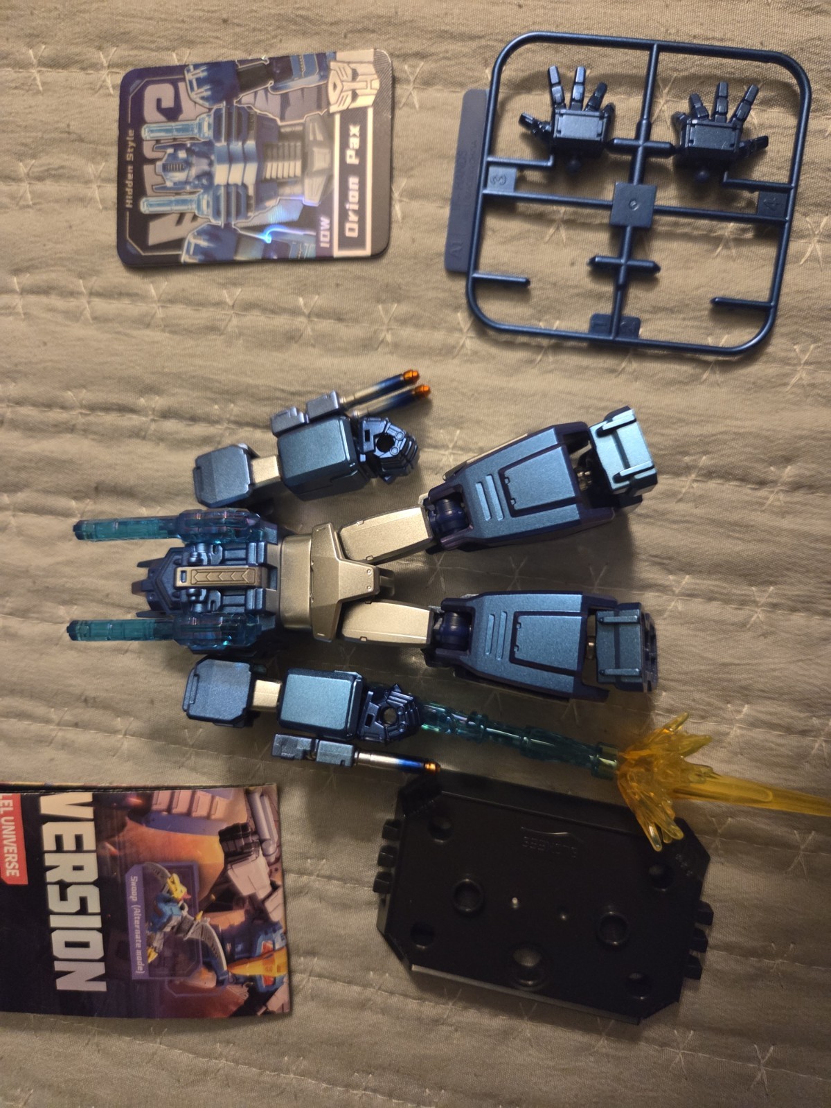 Blokees Orion Pax IDW optimus prime chase RARE hidden galaxy vers 06 parallel