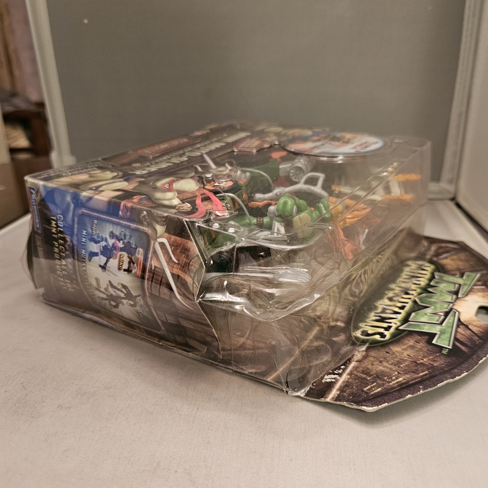 TMNT Mini Mutants Mini Moto-Slider Michelangelo New 2007 Ninja Turtles New Wear
