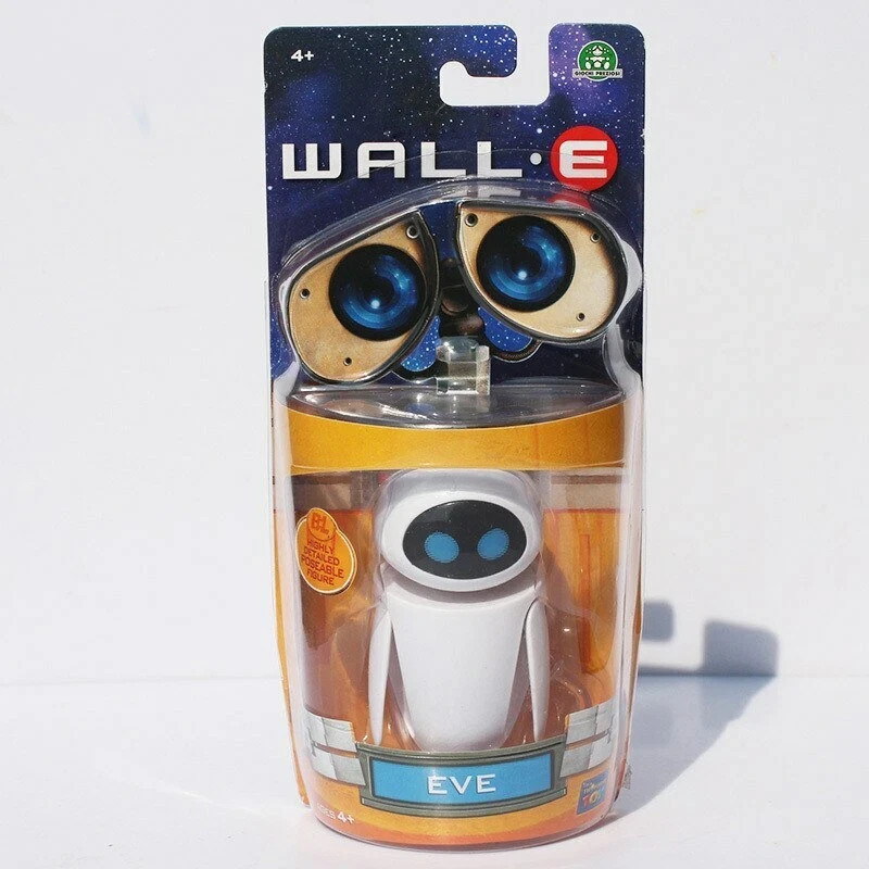 Wall-E EVE Mini Robot Movable 4″ Action Figure Party Toy Gift For Kid NEW PACK
