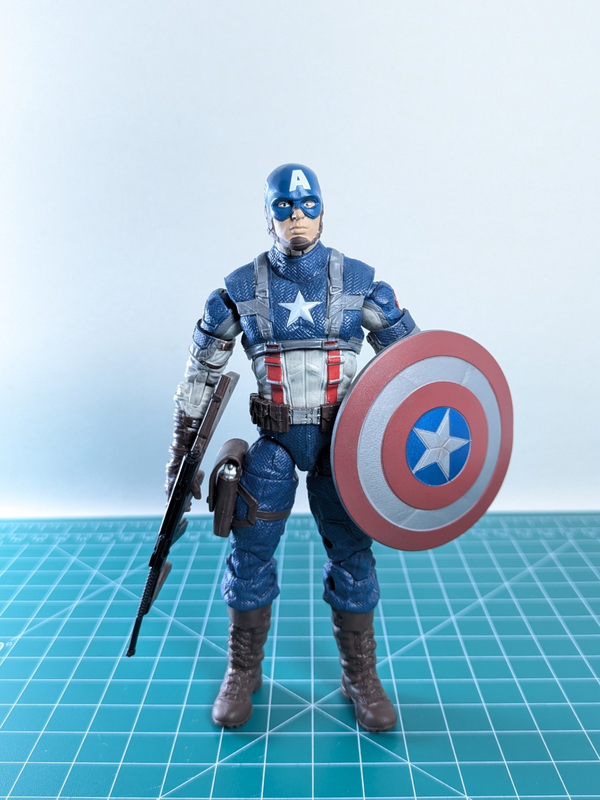 Marvel Legends WW2 Captain America Movies Series Hasbro 2011