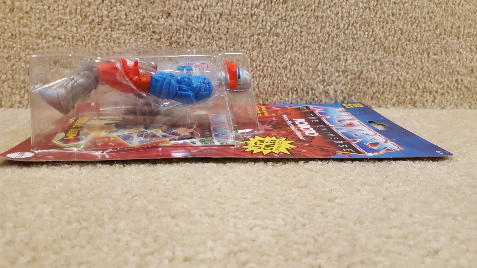 New For 21 Sealed MOTU Masters Of The Universe Origins He Man Roboto With Comic