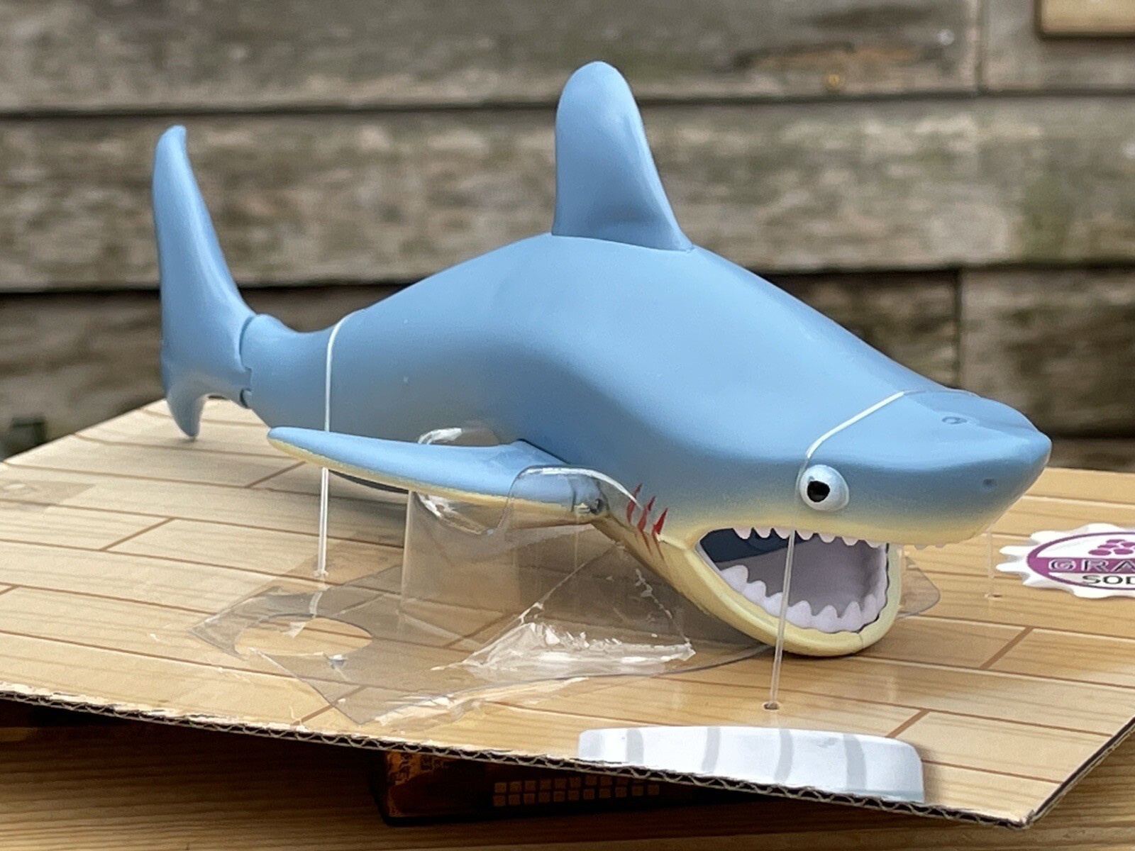 Disney Pixar Toy Story Shark Action Figure Mr. Shark With Woody’s Hat Rare New