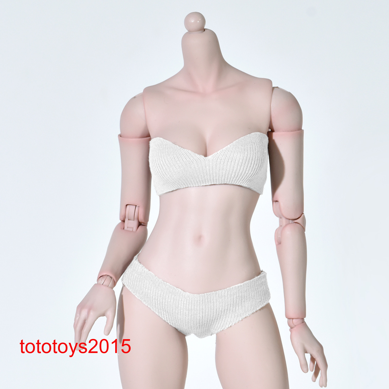 1/6 Sexy Elastic Underwear Bikini Bras Clothes For 12”Female Action Figure Body