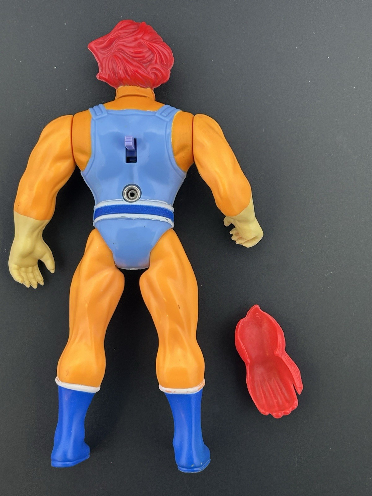 Vintage LJN Thundercats Lion-O Battle-Matic 6.5″ Action Figure W/ Power Glove