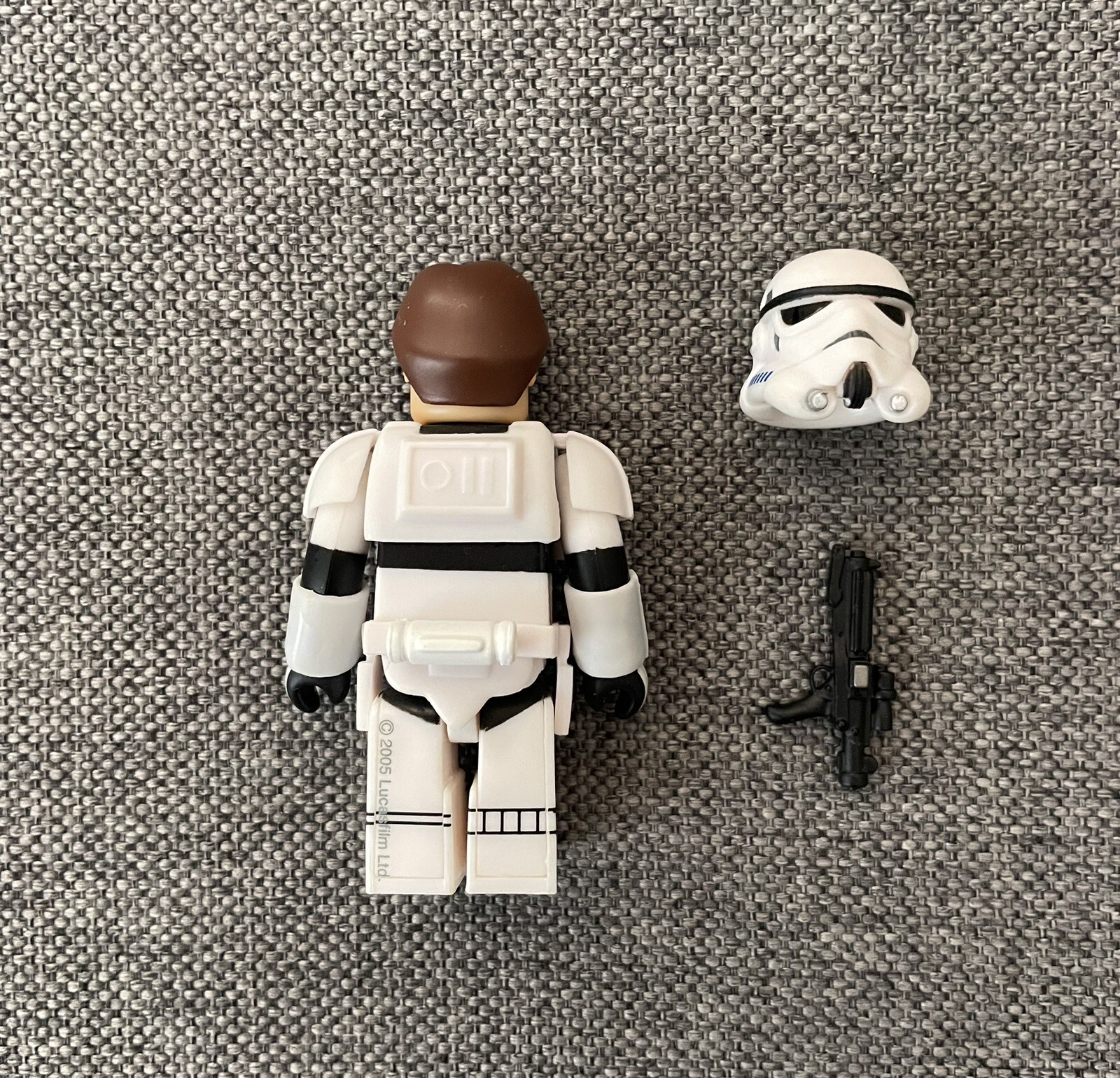 Tomy Medicom Kubrick Han Solo Stormtrooper Disguise Figure Secret Chase Rare