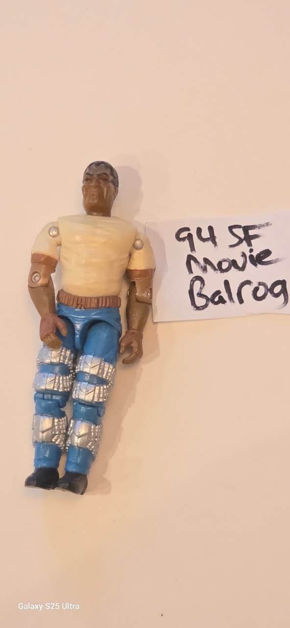 GI Joe Balrog Street Fighter movie figure
