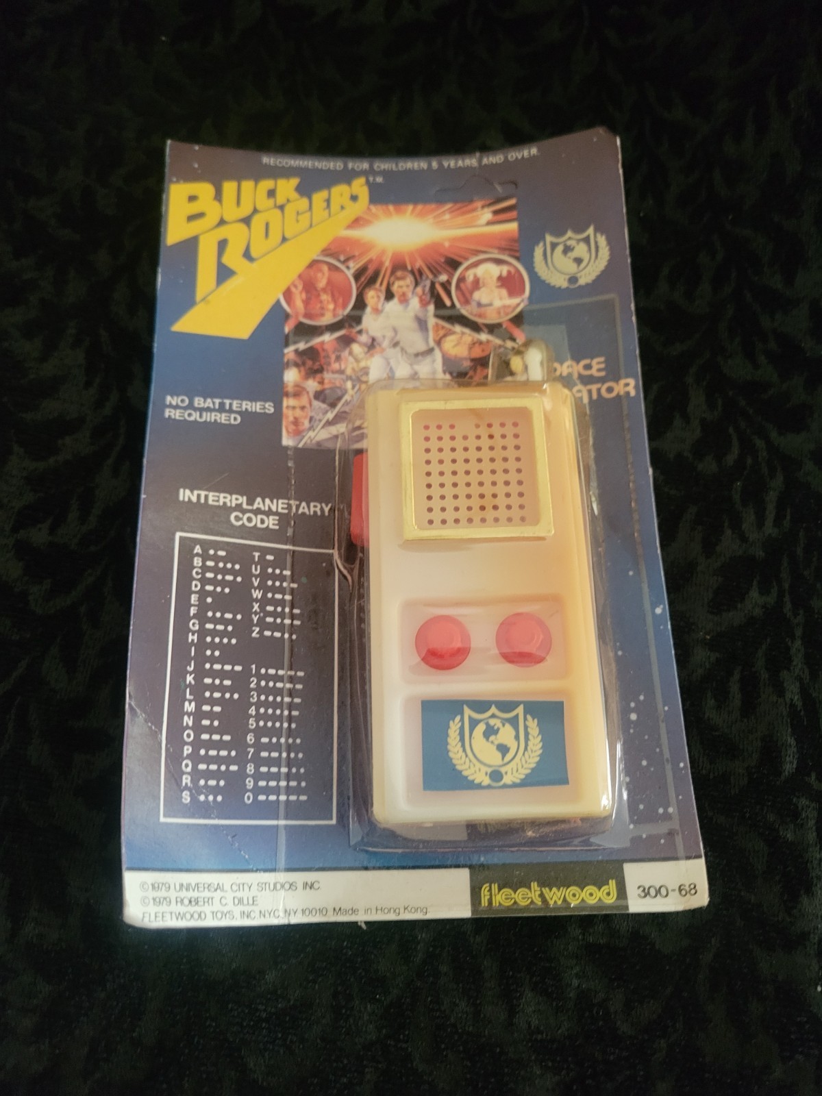 RARE Vintage 1979 Buck Rogers SPACE COMMUNICATOR by Fleetwood HTF SEALED MOC!