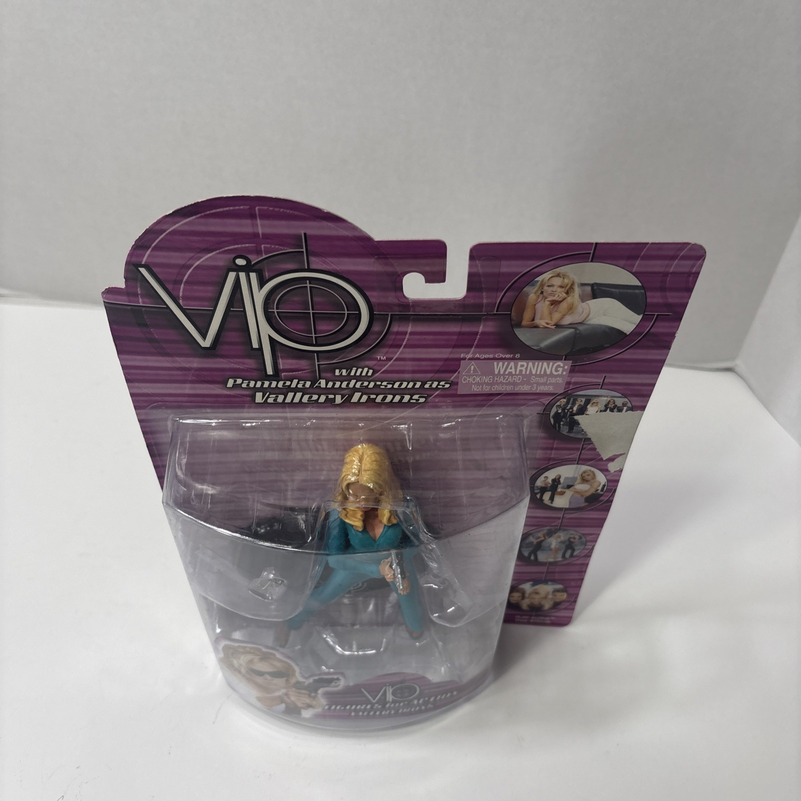 2000 PLAY ALONG–VIP TV SHOW–PAMELA ANDERSON AS VALLERY IRONS FIGURE (NEW)