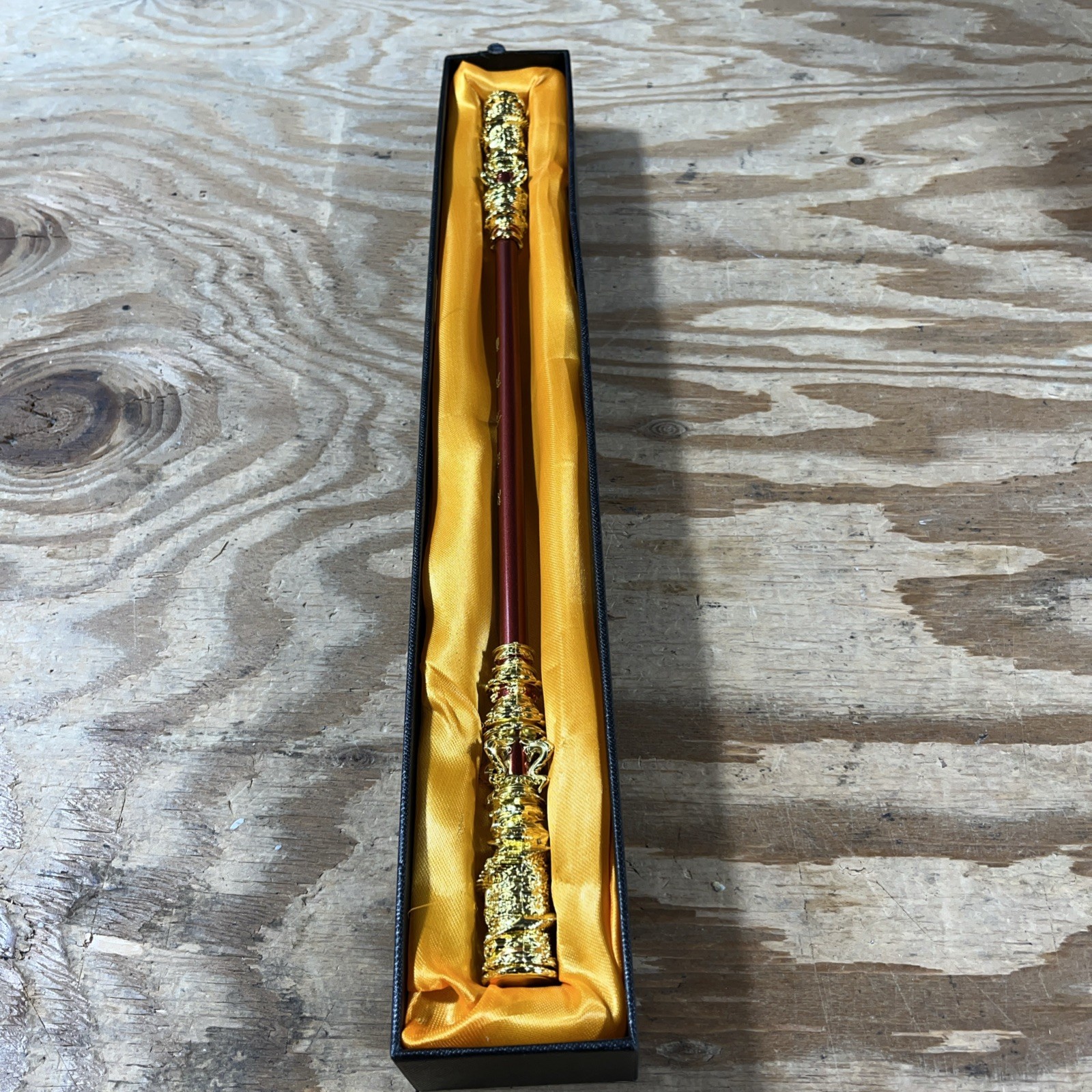 Perfect Gold Myth Wukong Ruyi Jingu Bang 40cm Action Figure In Stock New