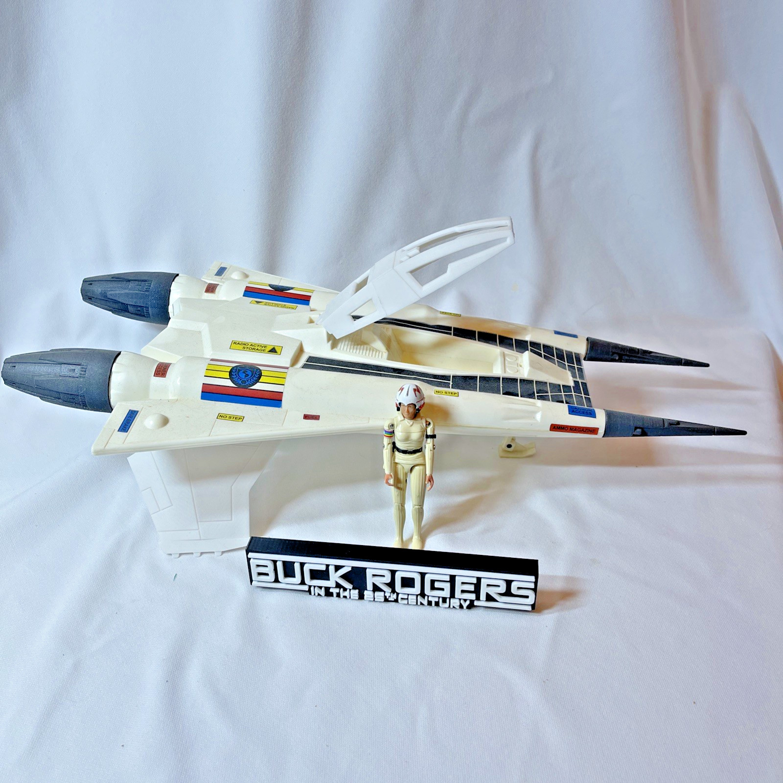 VINTAGE 1979 MEGO BUCK ROGERS STAR FIGHTER SOME REPRO PARTS