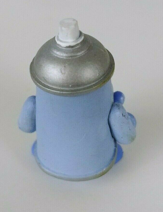 The CAN CREW Urban Spray Cans West Blue figurine collectible retired 1.5″