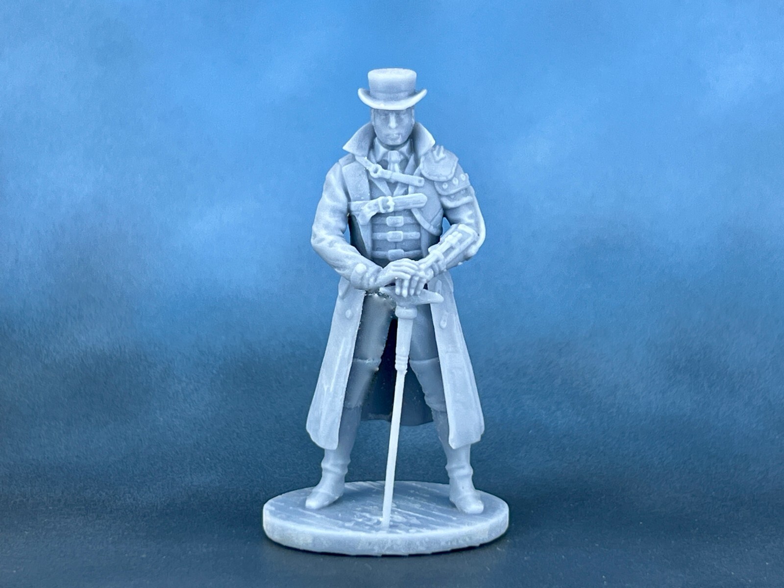 Action Figure Steampunk Evilman fantasy toy 60mm Resin Figure