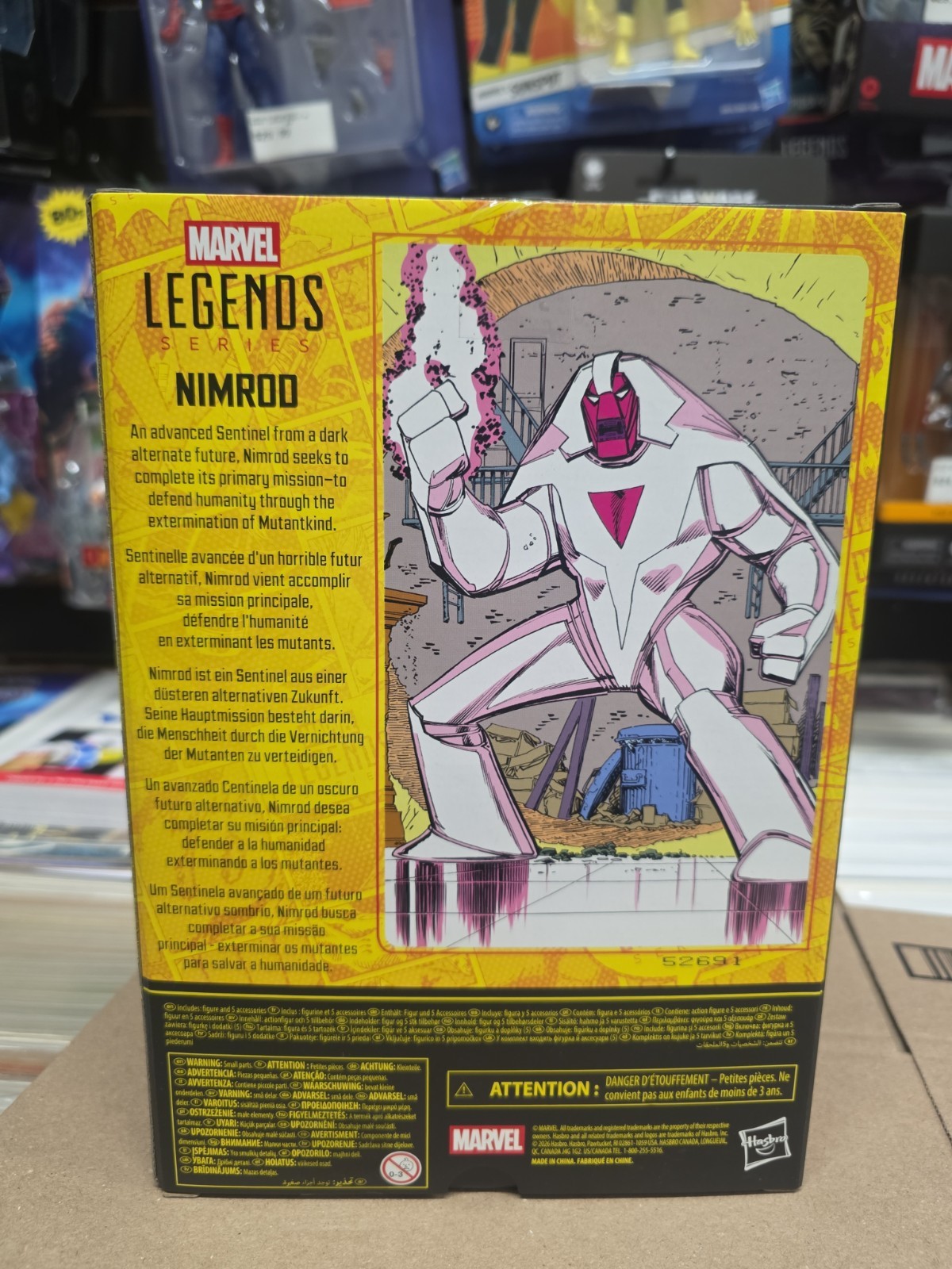 New Hasbro Marvel Legends X-Men Nimrod Sentinel 6″ Inch Action Figure Sealed