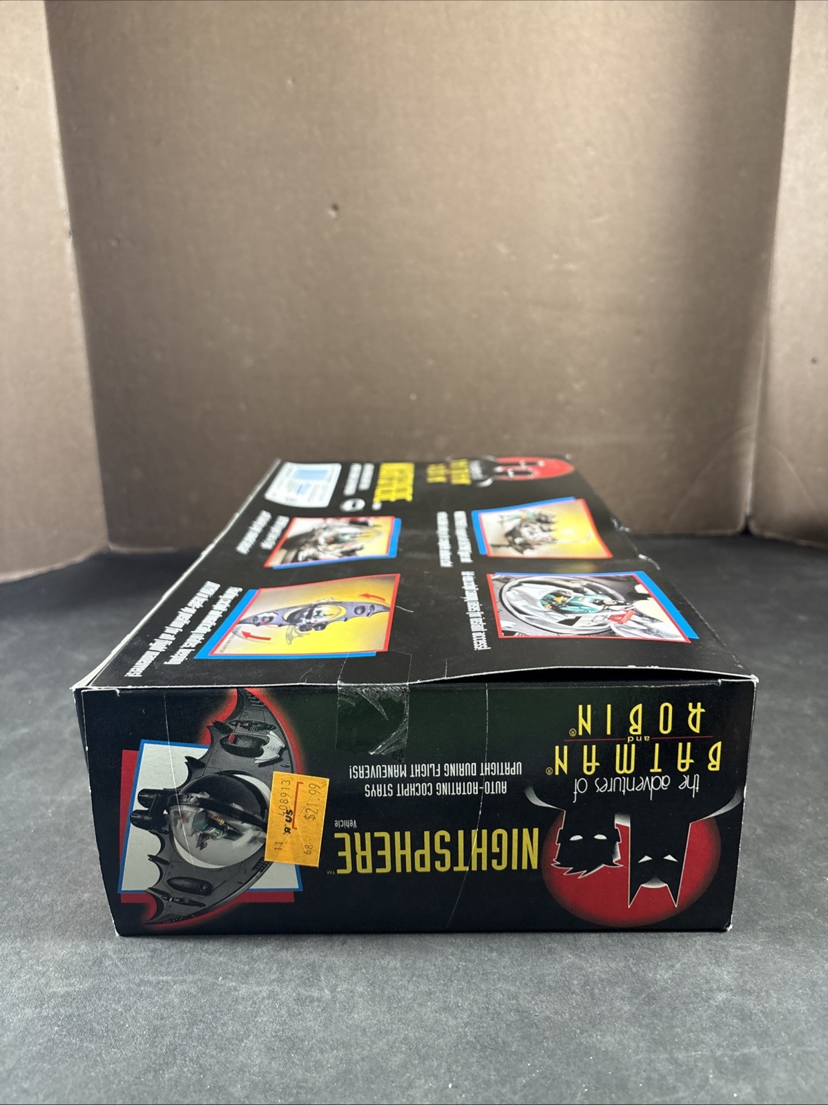 NIGHTSPHERE ADVENTURES OF BATMAN & ROBIN ACTION FIGURE VEHICLE KENNER NEW VINTAG
