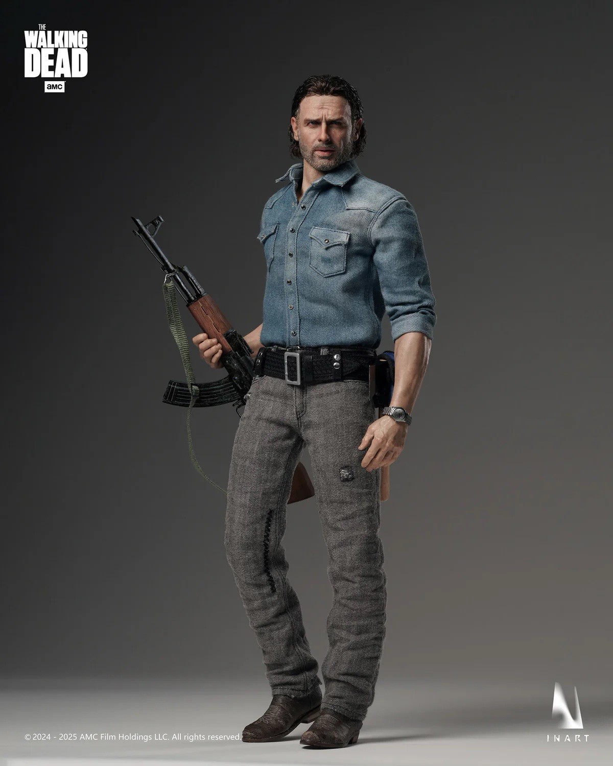 PREORDER – 1/6 INART Rick Grimes Walking Dead Figure – US SELLER