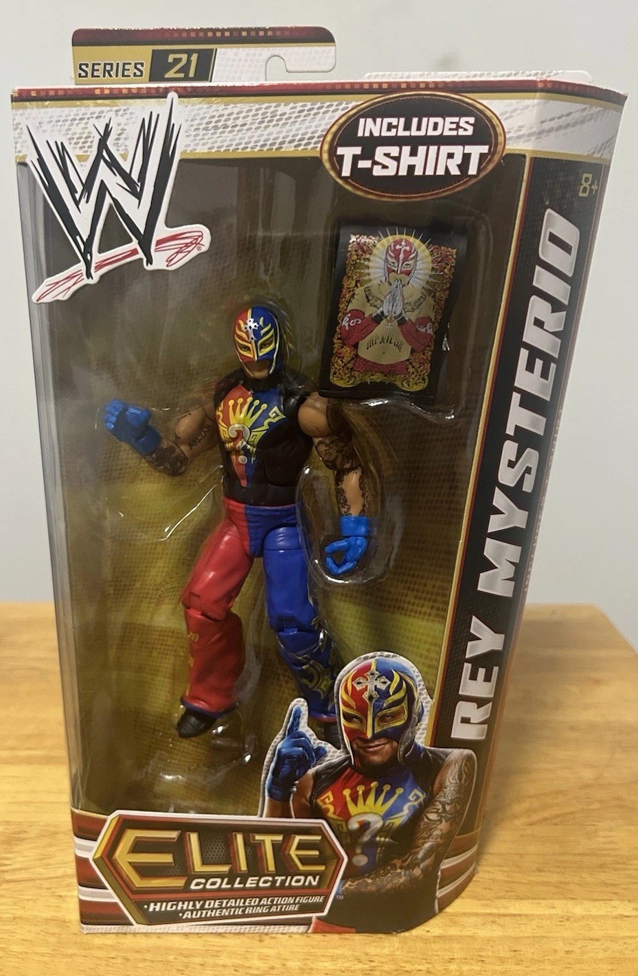 REY MYSTERIO WWE ELITE COLLECTION SERIES 21 FACTORY SEALED MATTEL 2013
