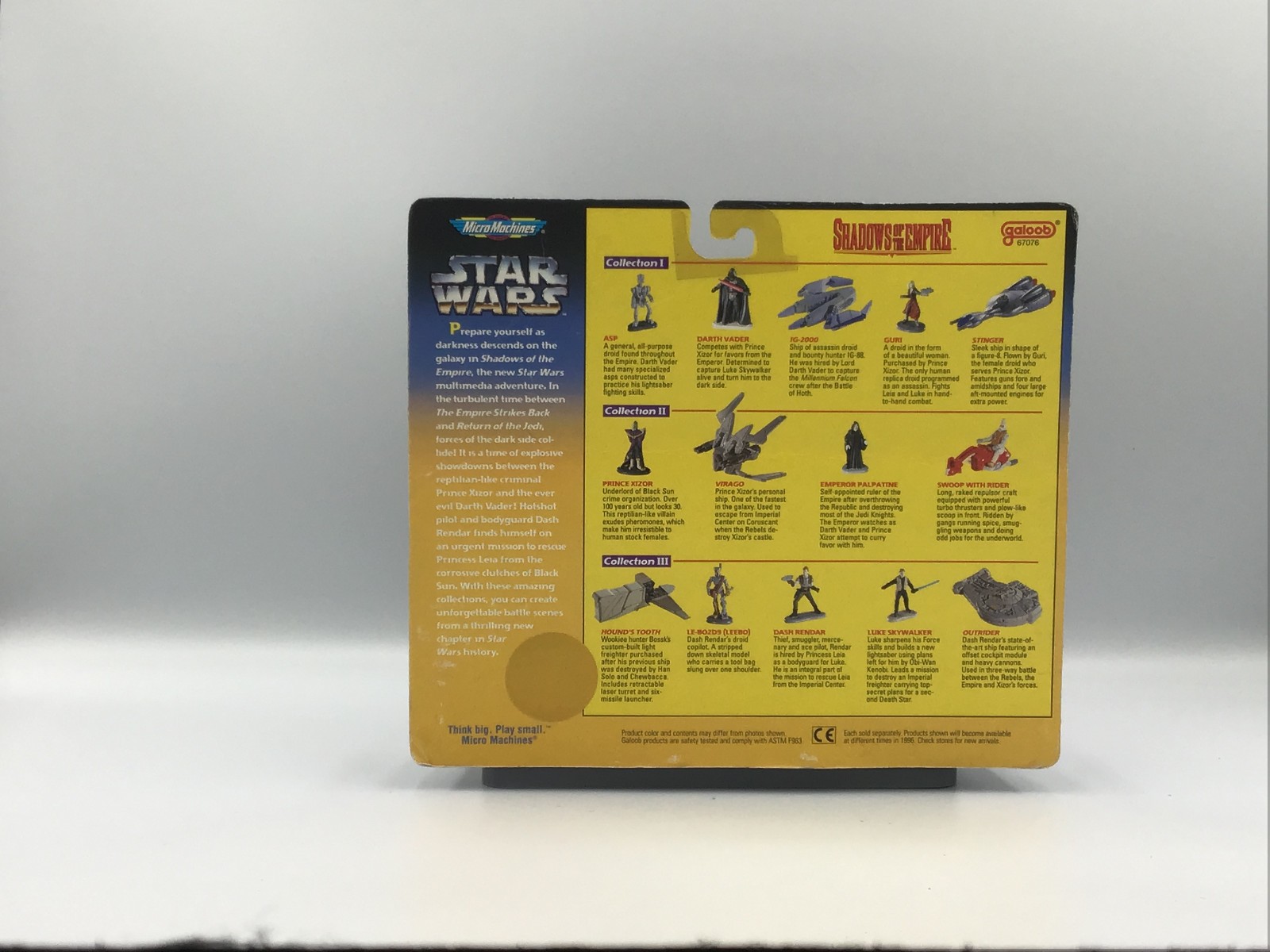 Star Wars Micro Machines Shadows of the Empire II Collection 67076 Sealed Galoob