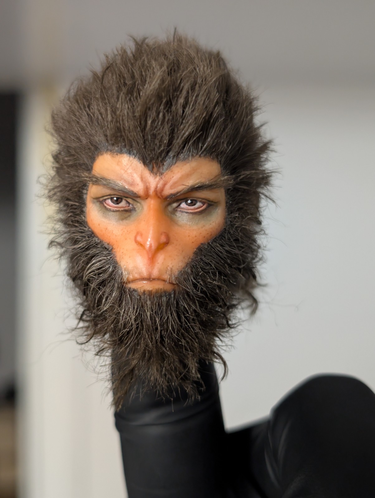 Custom 1/6 scale Sun Wukong Monkey King Headsculpt – US Seller (Just Head Shown)