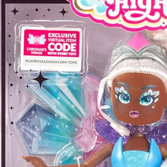 Royale High Chromae the Ice Fairy Wings Virtual Digital Code Only (NO TOY)
