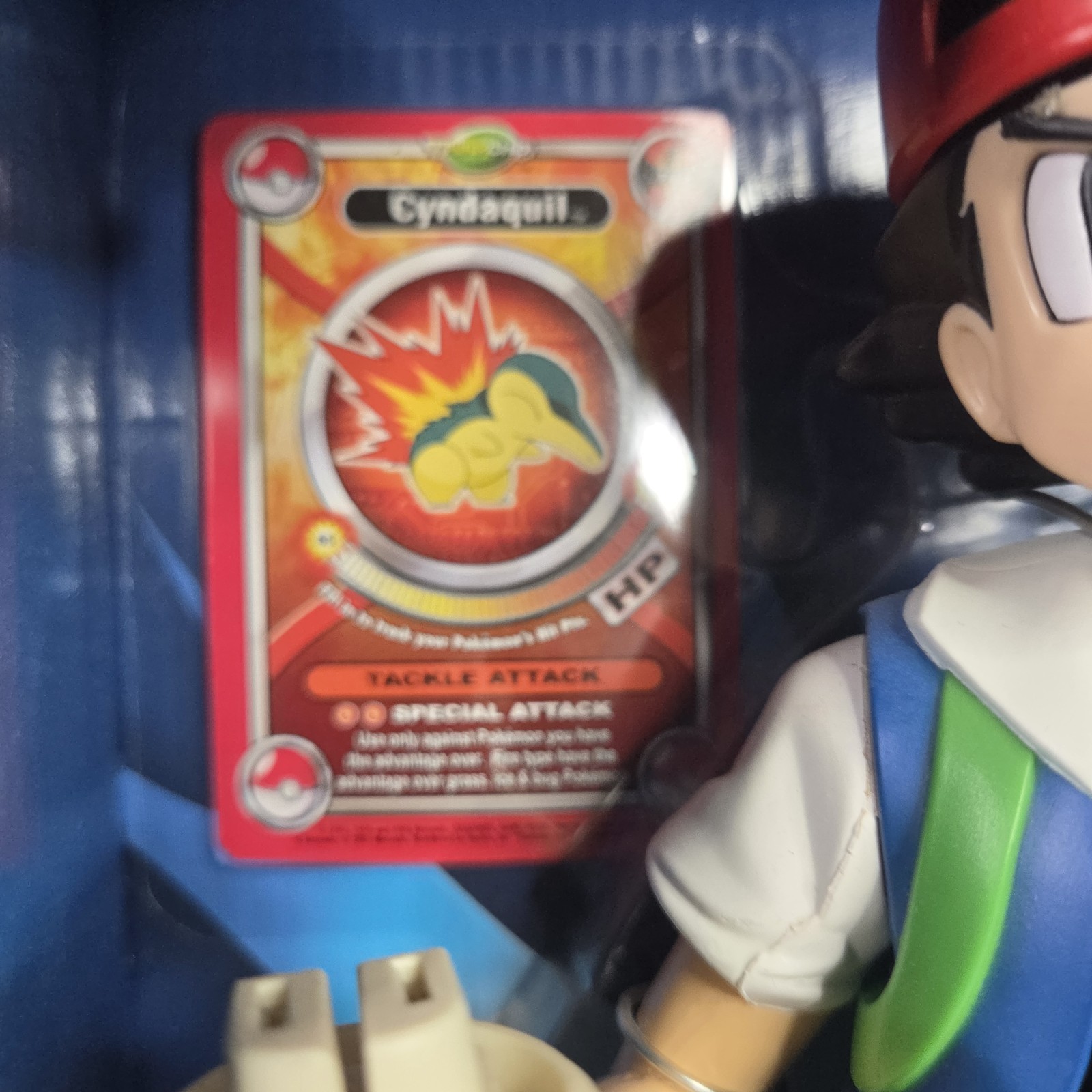 Pokemon Thinkcap Ash Ketchum Hasbro 12” Vintage Action Figure & Card TCG