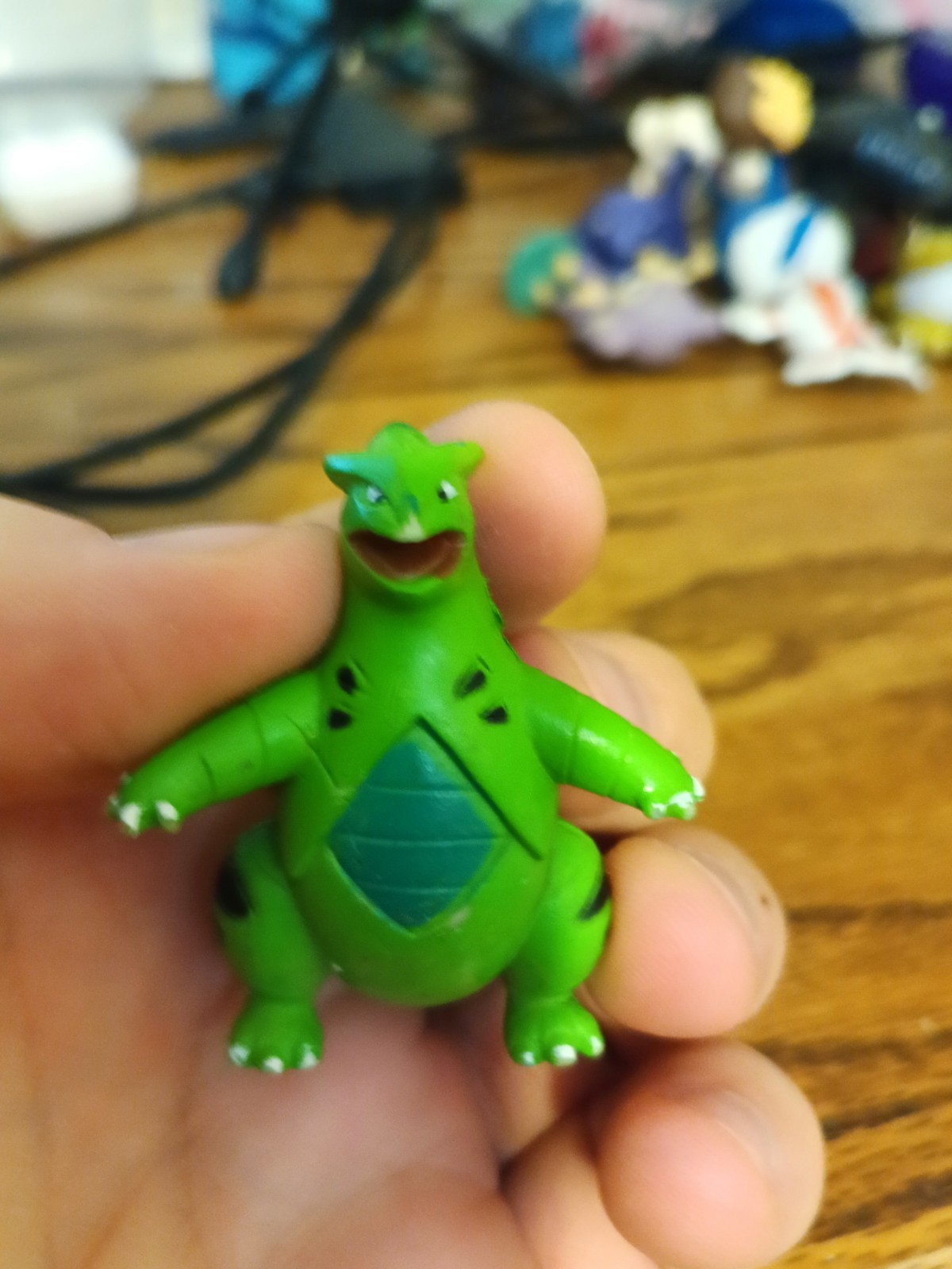 Tyranitar Figure Original Pokémon Nintendo CGTSJ TOMY China 1999 Vintage