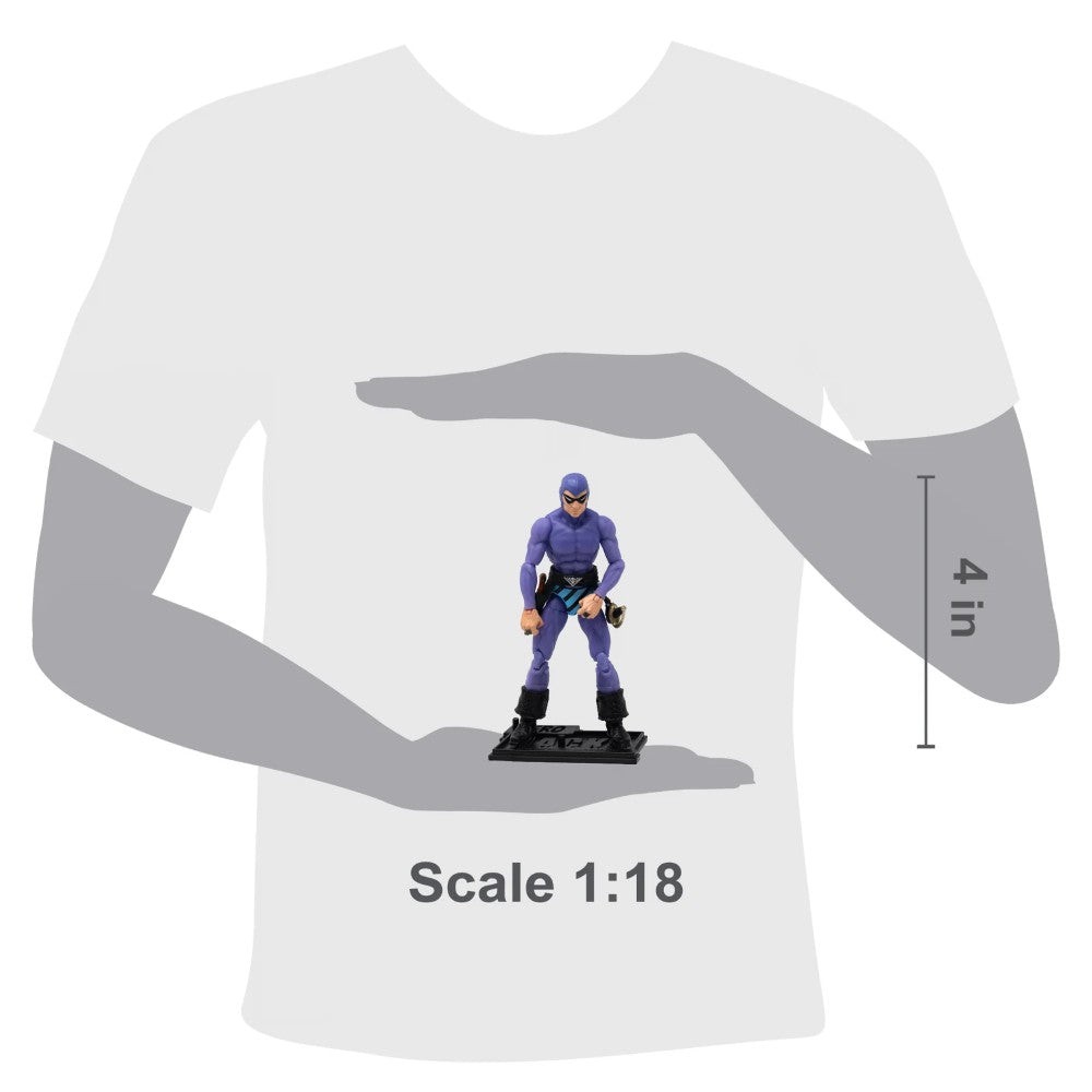 The Phantom Hero H.A.C.K.S. 11th Phantom Series Action Figure – Light Purple