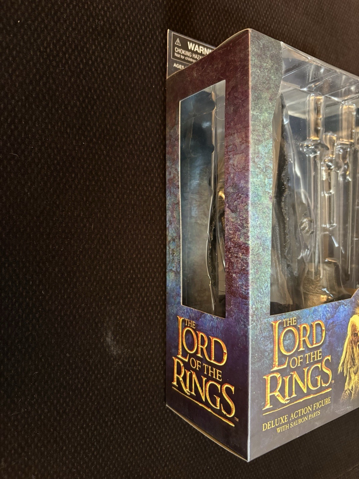 The Lord of the Rings Diamond Select Nazgul Action Figure w/ Sauron BAF Part
