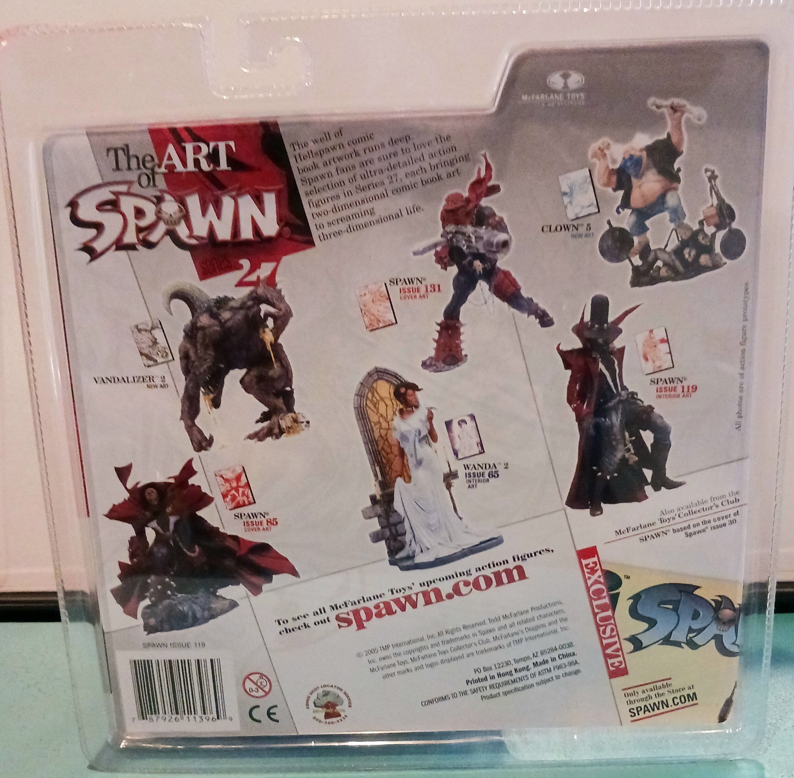 McFarlane Toys The Art of Spawn Series 27 rare Spawn Black/Red Figure