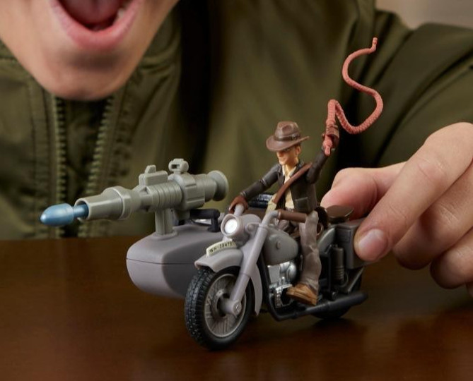 Indiana Jones Worlds Of Adventure w/ Motorcycle And Sidecar Set (29 Available)