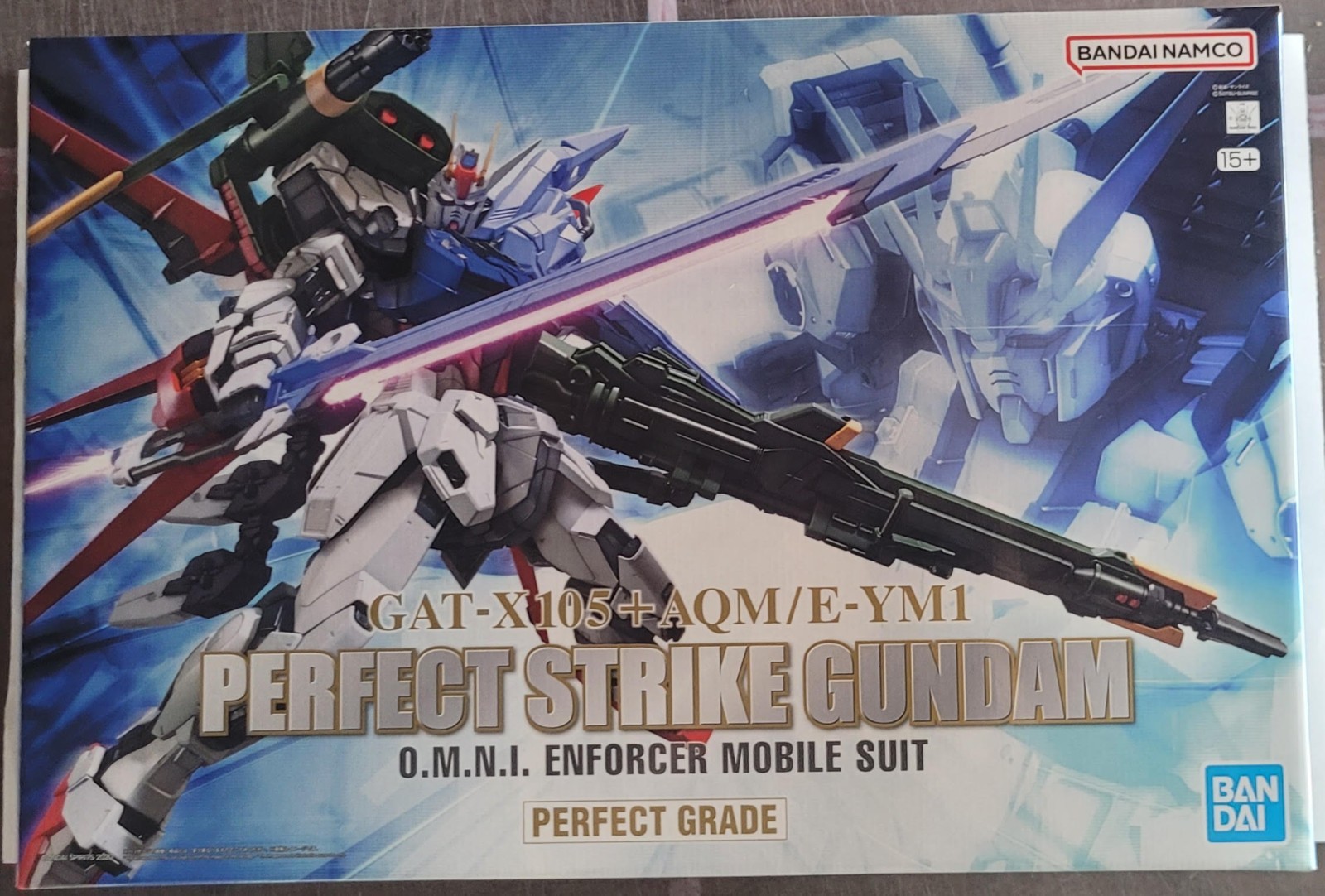 Bandai Hobby Gundam Seed Perfect Strike Gundam Perfect Grade 1:60 Model Kit