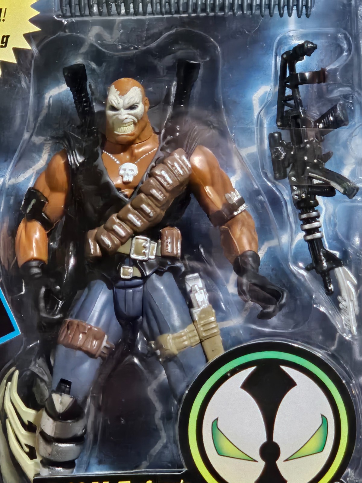 SPAWN ‘Chapel’ Action Figure NIB Youngblood Todd McFarlane 1990s