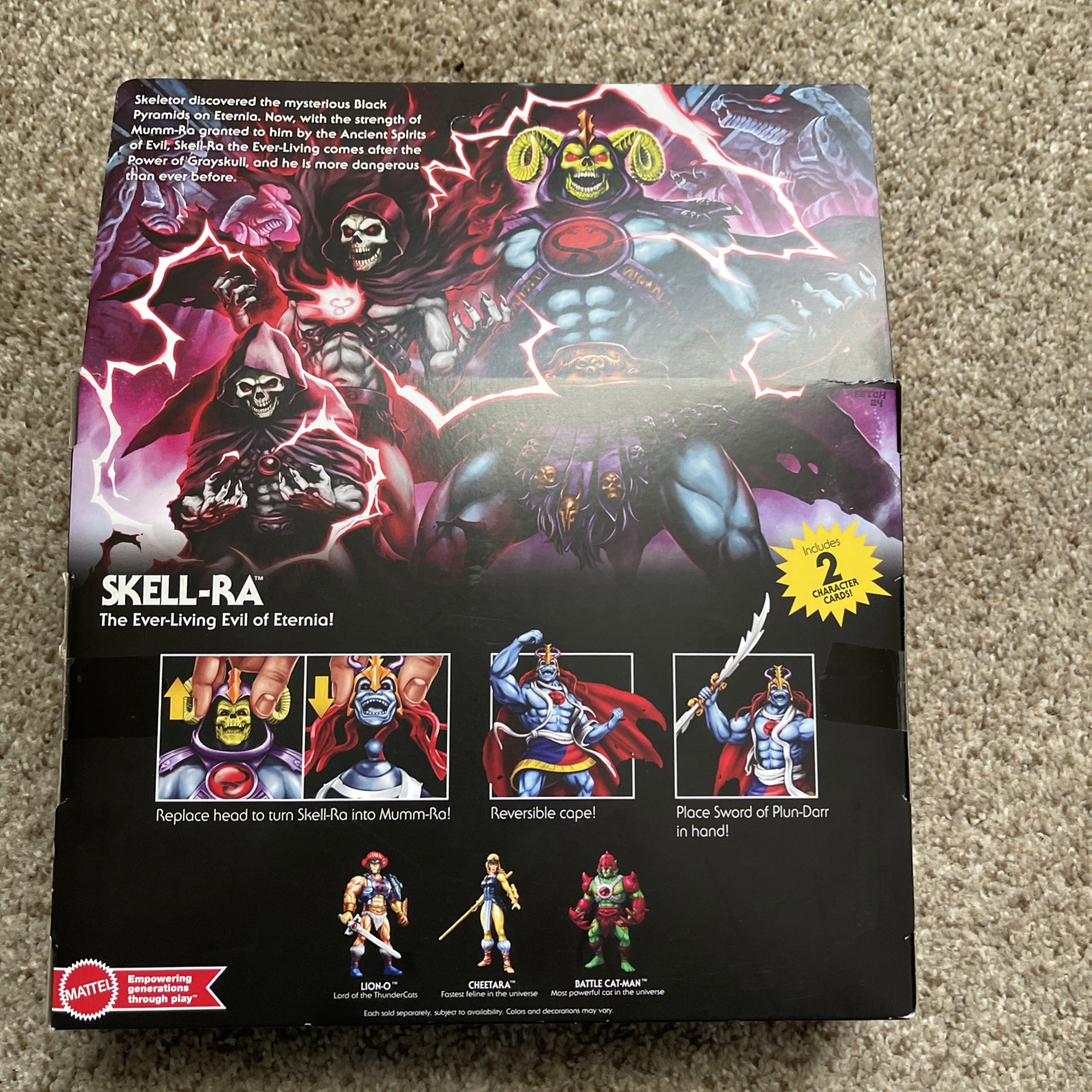 Masters of the Universe x Thundercats Skell-Ra Deluxe Action Figure Set MOTU