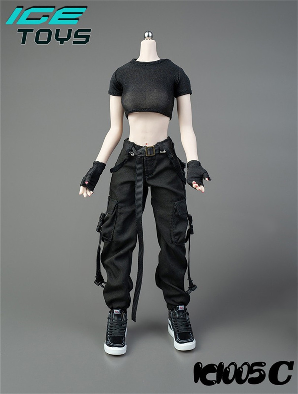 ICE TOYS IC1005 1/6 Vest & Cargo Pants Clothing Model Fit 12in Body Figures