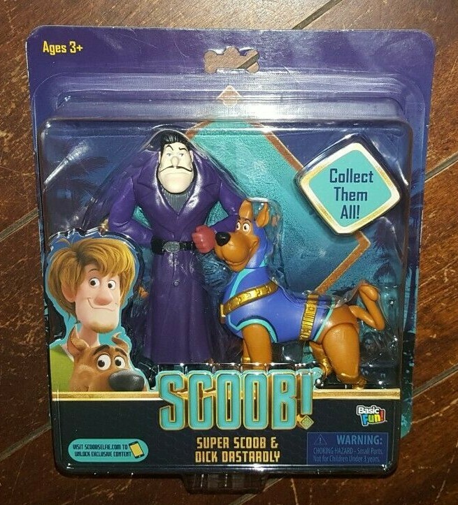 Scoob! – SUPER SCOOB & DICK DASTARDLY Figures! #40071 (2019, Basic Fun)