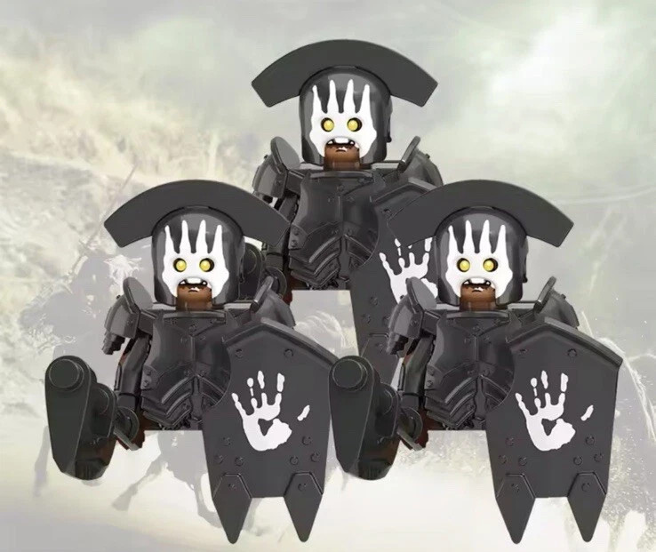 NEW Lot 21 Custom Lord of the Rings Uruk-hai Orc Legion Army Minifigures Hobbit