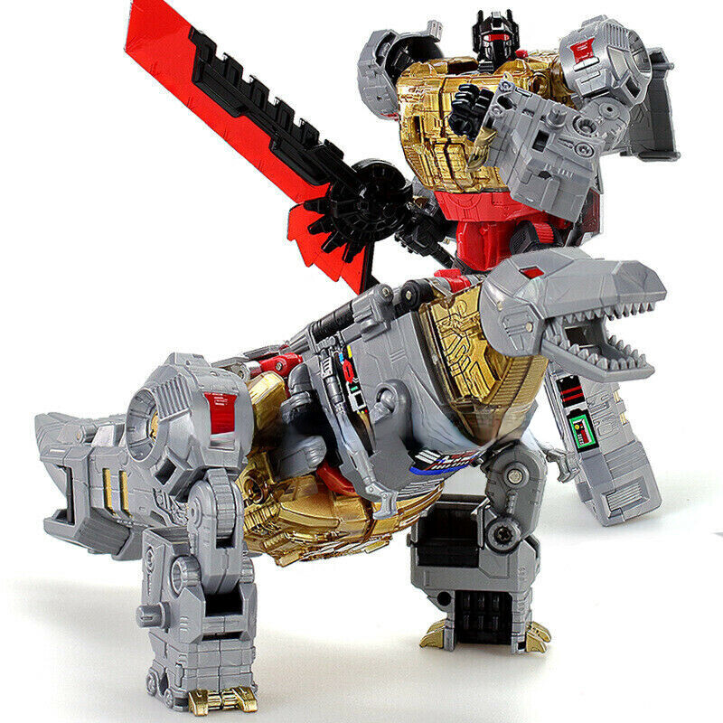 New BPF Volcanicus Dinobot 5 In 1 Power of the Primes Figure 13″ Toys
