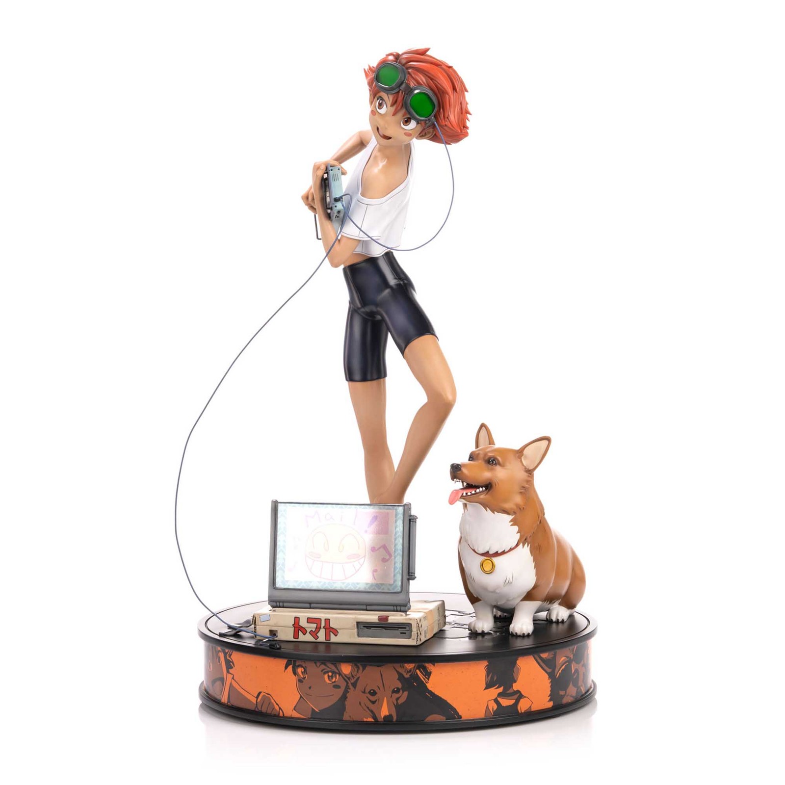 First 4 Figures Cowboy Bebop Ed and Ein Standard Polyresin Statue