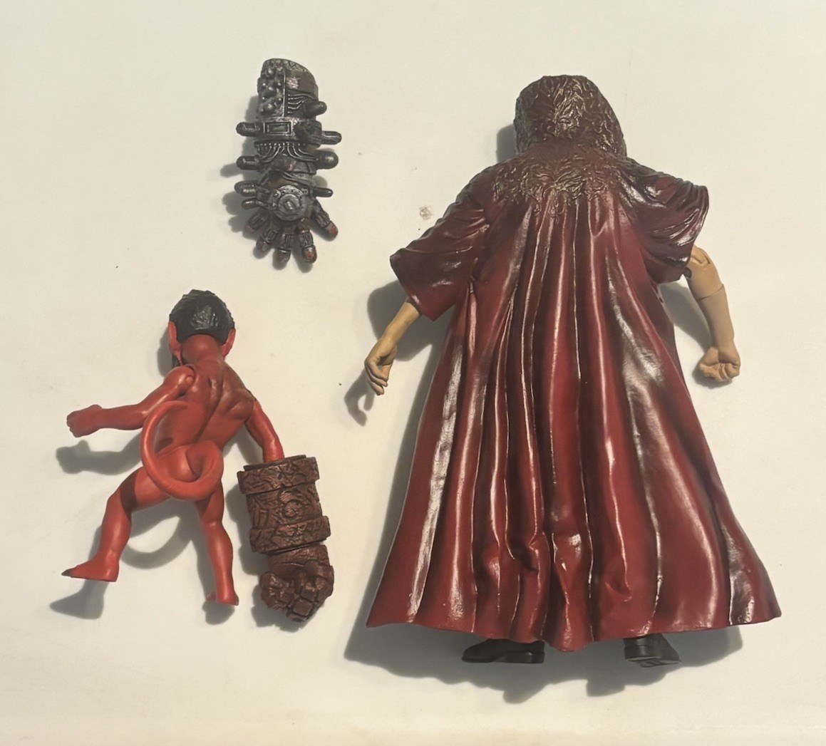 Mezco Toyz Hellboy – Rasputin with Kid Hellboy 7” Loose Figures