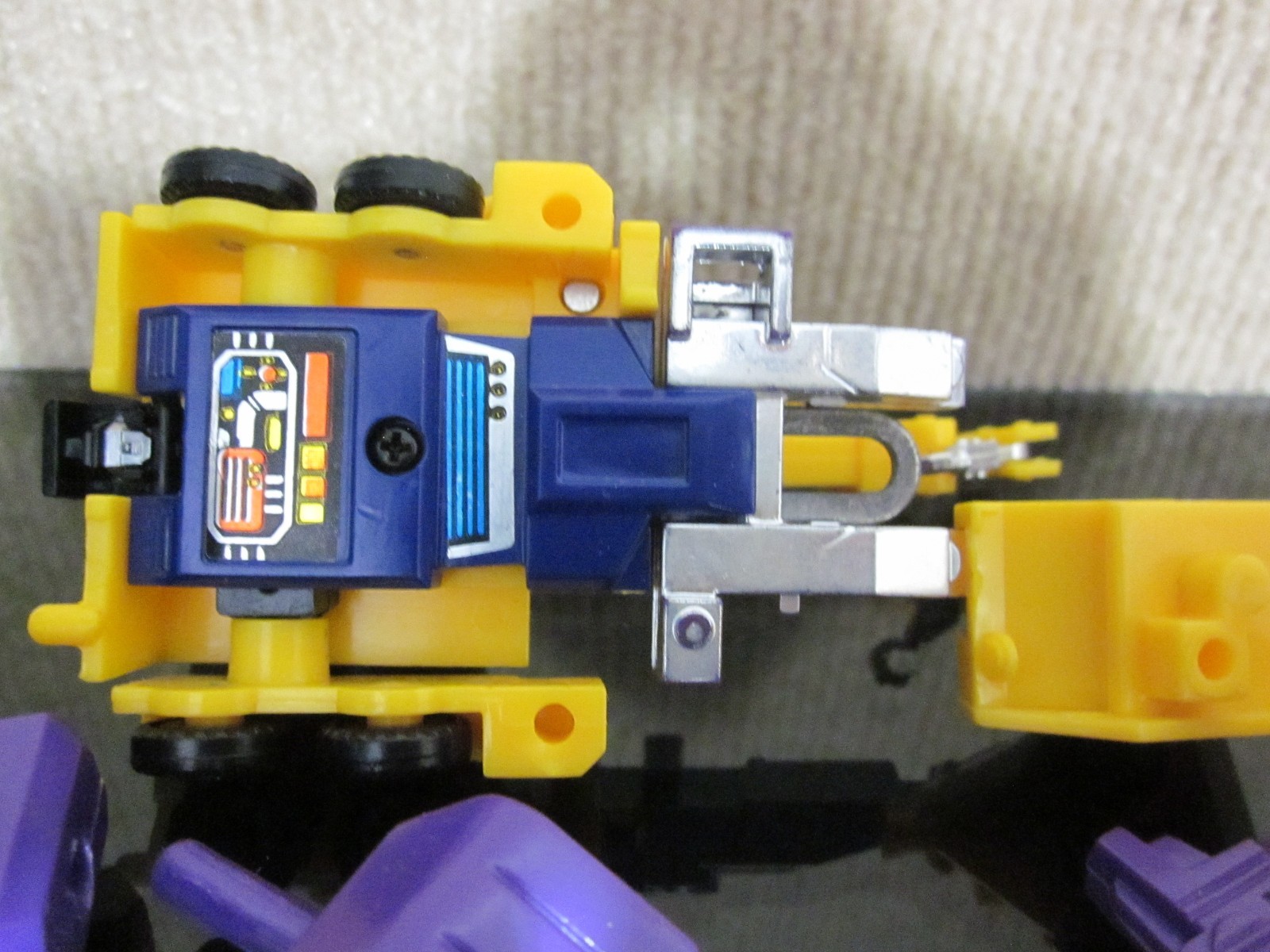 Transformers G1 Hook Devastator Constructicons Vintage Original 1985 For Parts