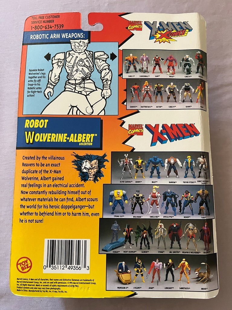 Vintage 1989-1990s Toy Biz Marvel & DC Super Heroes Action Figures Lot of 14