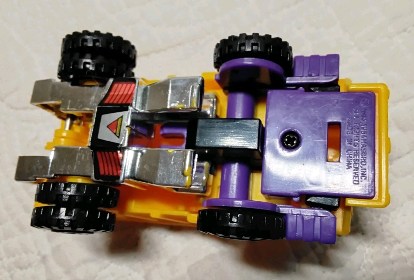Vtg 1984 Transformers Constructicon Action Figures Accessory Lot Hasbro 1 Owner