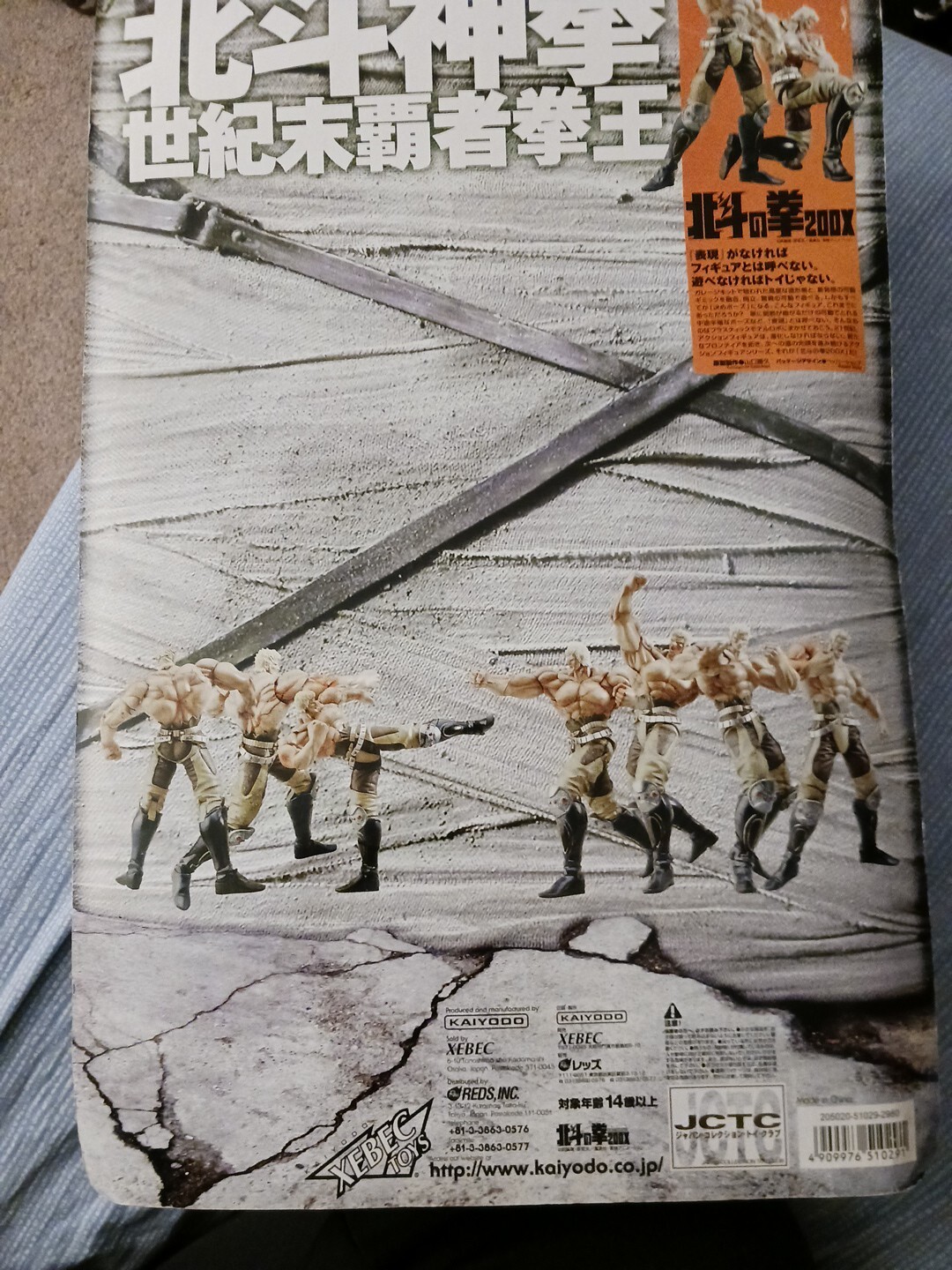 Fist of the North Star Raoh 200X Figure Kaiyodo Xebec Toys NEW Sealed Anime