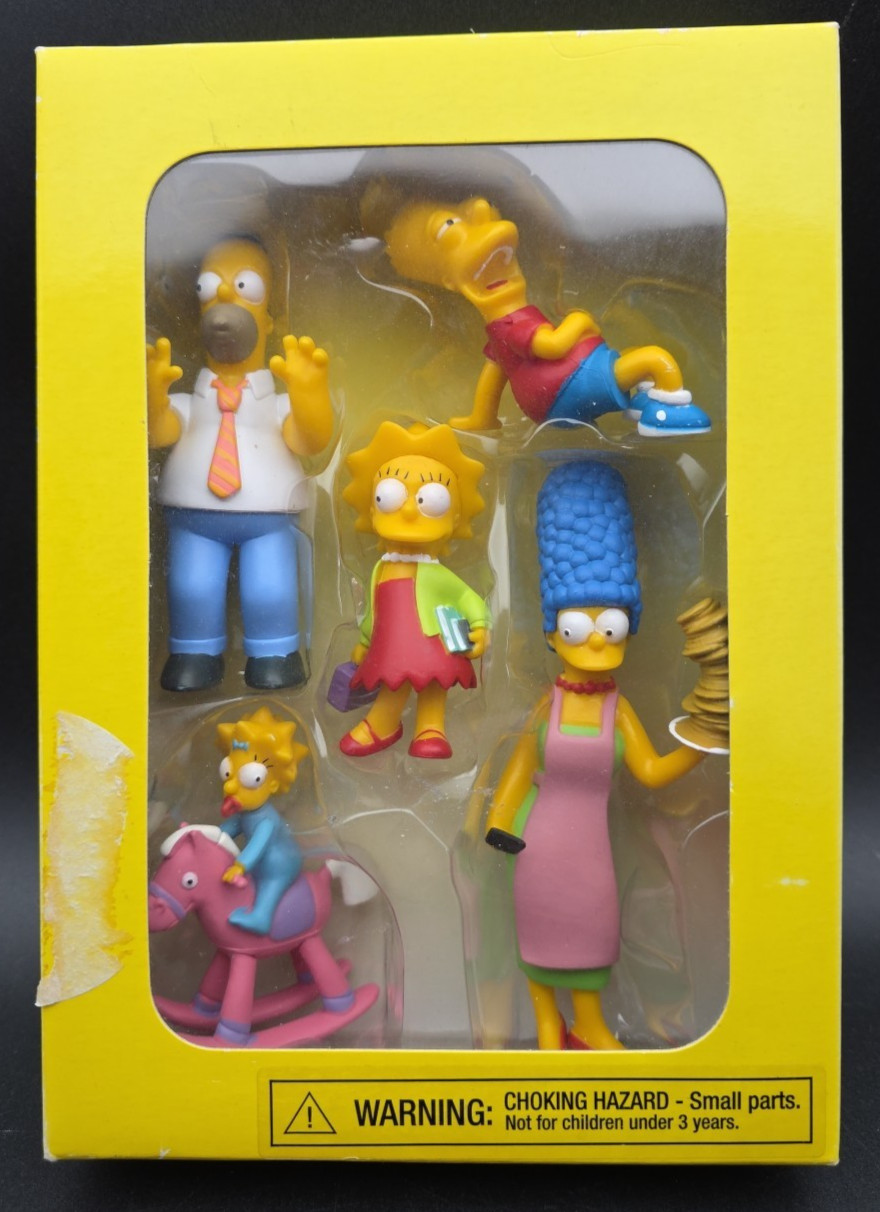 The Simpsons PG-13 Multicolor TV Movie Promo Collectors Figures Set W/Box Lot 5