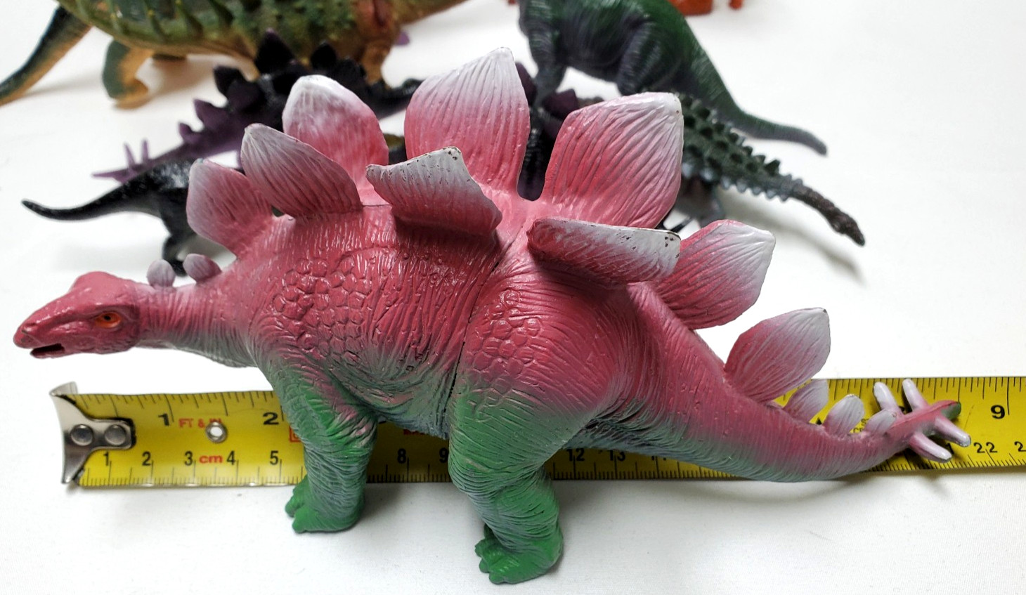 DINOSAURS Mixed Lot of 15 Toy Figures Branded/Unbranded Dinosaur Toys