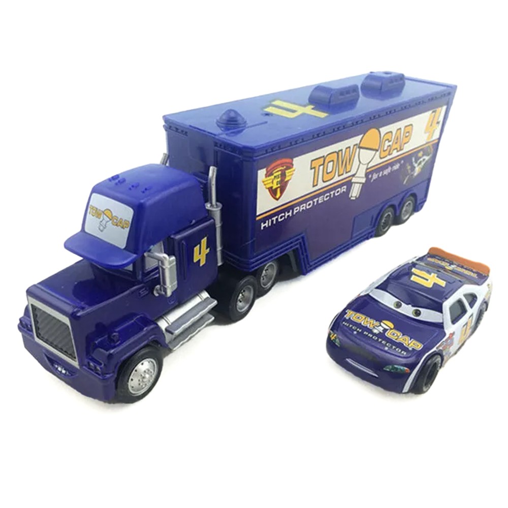 Disney Pixar Cars Chick Hicks Lightning McQueen Mack Hauler Truck & Car Toys New
