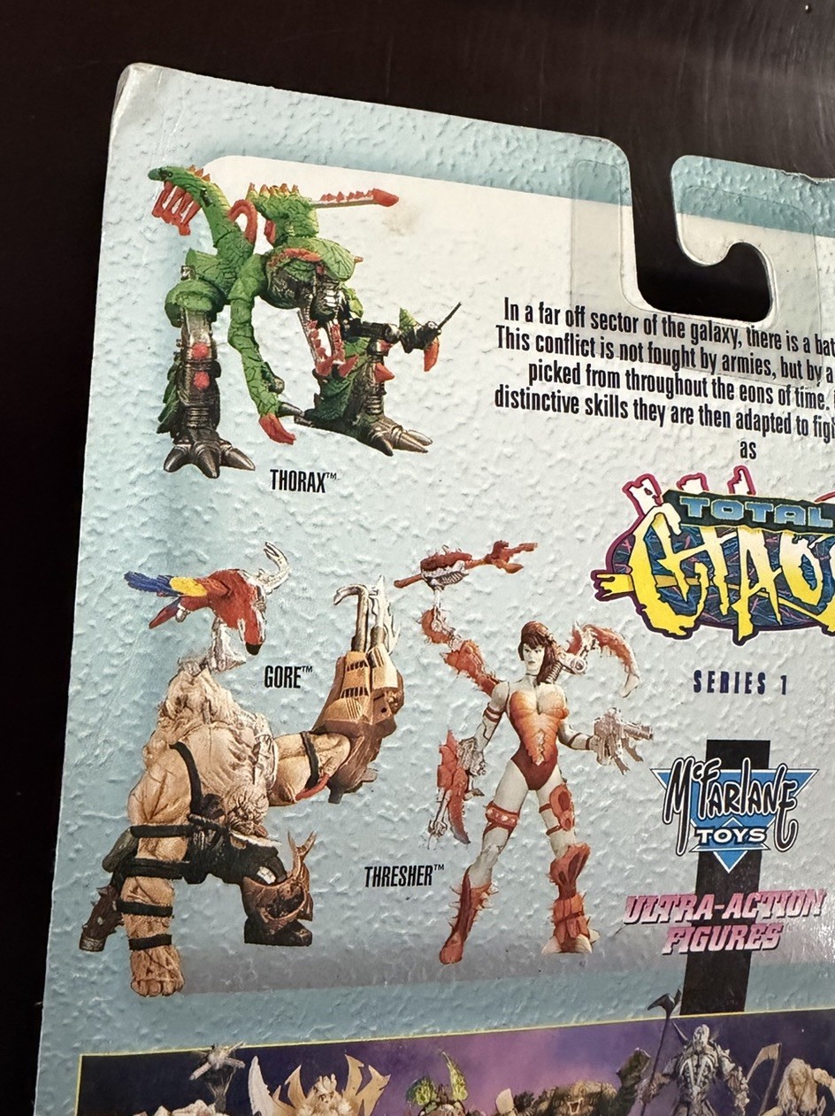 VTG 1997 TOTAL CHAOS BLITZ & Al Simmons MCFARLANE TOYS ACTION FIGURE BRAND NEW