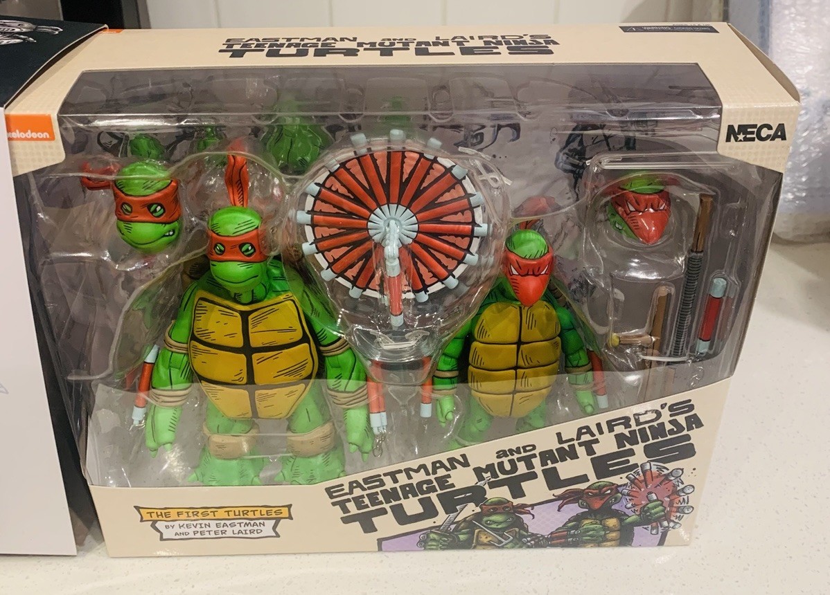 Eastman and Laird’s The First Turtlles Mirage Comics TMNT NECA SDCC Exclusive